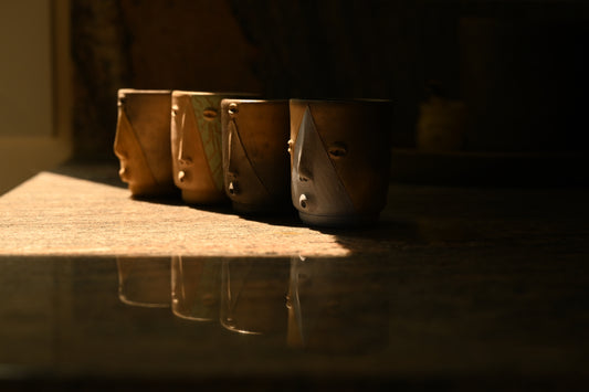 Totem Face Shot Glass