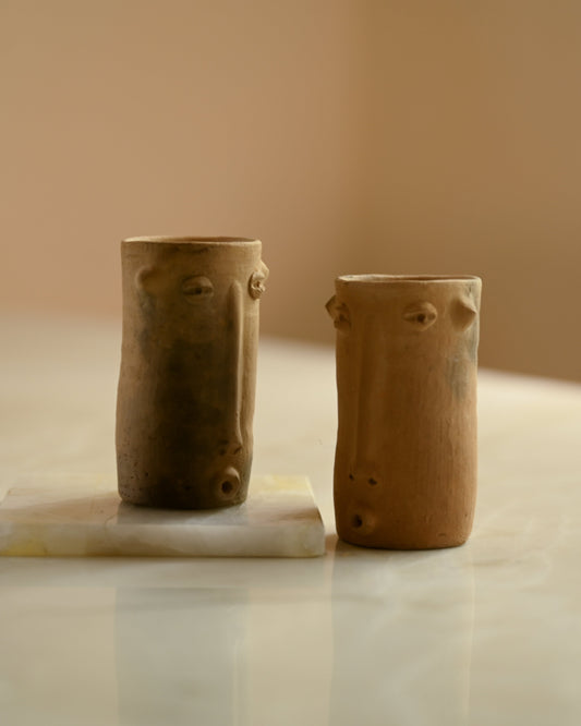 Curiosa Face Shot Glass